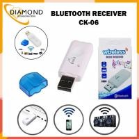 ราคา บลูทูธ RECEIVER CK-06 / BLUETOOTH RECEIVER AUDIO USB CK 06 / BLUETOOTH RECEIVER WIRELESS STEREO AUDIO ADAPTER USB / USB BLUETOOTH SPEAKER เสียง MUSIC (14894915445)