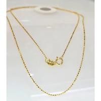 ราคา สร้อยคอทองเค 18K ลายเม็ดกลม นน. 1.32 กรัม ความยาว 46 ซม. ดีไซน์เรียบหรู ใส่เดี่ยวหรือคู่จี้ก็สวย เห (43530569160)