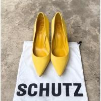 ราคา รองเท้าส้นสูงสีเหลือง แบรนด์ SCHUTZ (14678994538)