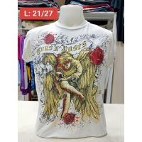 ราคา เสื้อวินเทจ เสื้อวง Guns N' Roses (Size L) (47863569148)