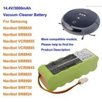 ราคา Cameron Sino 3000mAh แบตเตอรี่สําหรับ Samsung Navibot SR8875,SR8877,SR8857,SR8895,SR8896,SR8897,SR8898,SR8F30,SR8F31,SR8F40 (29245045346)
