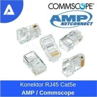 ราคา RJ45 AMP โฮโลแกรมเชื่อมต่อ Original CAT5e CAT6 ปลั๊ก LAN Ethernet/ 1 ชิ้น (41032255565)