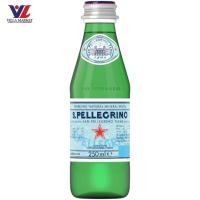 ราคา [สินค้าส่งด่วน] [7063] San Pellegrino Sparkling Mineral Water Glass Bottle 250ml (41231354711)