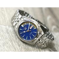 ราคา นาฬิกา Seiko Automatic รุ่น SNK371K1 นาฬิกาสำหรับผู้ชาย สายแสตนเลส หน้าปัดน้ำเงิน ของแท้ 100% รับประกัน 1 ปี (3770604224)