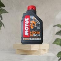 ราคา น้ำมันเครื่อง MOTUL H-Tech100 10W-40 1L. (สังเคราะห์แท้ 100%) (23673042714)