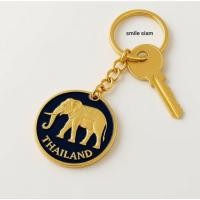 ราคา พวงกุญแจเหรียญช้างไทย มีหลายสี สินค้าระลึก จากเมืองไทย (57312206590)
