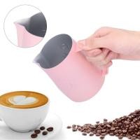ราคา เหยือกกาแฟ Latte Art สีชมพู สำหรับร้านบาร์ Estaurant (50758897887)