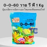 ราคา ปุ๋ยเกล็ด 0-0-60 วาย วี พี 1 กิโลกรัม โพแทสเซียมคลอไรด์ จากอิสราเอล ขยายขนาดผล (53159997852)