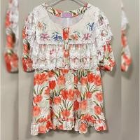 ราคา มินิเดรส rakreak ลายดอกทิวลิป (22756604240)