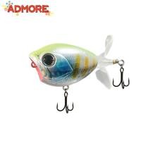 ราคา ADMORE พื้นผิวเหยื่อ, Popper 6g/50 มม.11g/60 มม.ใบพัด Warbler Lure, 2024 หมุนหางลอยเบสเหยื่อปลอมตกปลา (54166342752)