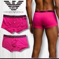 ราคา กางเกงในชาย Emporio Armani Trunk pink majenta size M (41972440030)