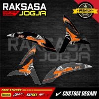 ราคา YAMAHA FINO CUSTOM STRIPING PREMIUM QUALITY SHARP และ DURABLE COLORS / FINO STRIPING MODIFICATION / BEST SELLER FINO VARIATION STRIPING / สติ๊กเกอร์ไวนิล / ขายดีที่สุด FINO MOTORCYCLE STRIPING / สติ๊ก