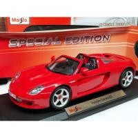 ราคา โมเดลรถPORSCHE 1/18 * มือสอง โมเดลรถ PORSCHE Carrera GT Red Maisto Model car 1:18 ราคา ok (42183324581)
