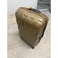 ราคา Samsonite กระเป๋าเดินทาง C-Lite Luggage 81/30 gold 32inch โอเวอไซส์ลิมิตตรุษจีนสีทอง มือสองสภาพค่อนข้างเก่า (42062796094)