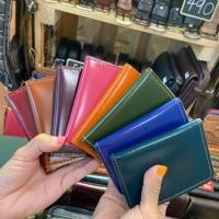 ราคา กระเป๋าใส่นามบัตร การ์ด 150 บาท ของใหม่ค่ะ หนังวัวแท้100% ปั้มลายสาน หอมหนังจ้า (4234783818)