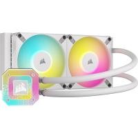 ราคา Corsair iCUE H100i ELITE CAPELLIX XT WHITE 240mm Liquid CPU Cooler (CW-9060072-WW) (21774672947)