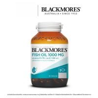 ราคา Blackmores แบลคมอร์ส ฟิช ออย 1000 มก. 80 แคปซูล (27085291725)
