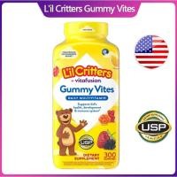 ราคา (Exp.02/2027)L’il Critters Gummy Vites Daily Multivitamin 300 GUMMIES (15766132769)