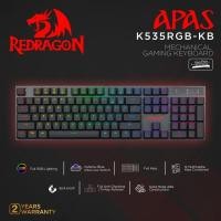 ราคา Redragon Mechanical Gaming Keyboard RGB Ultra Low Profile APAS - K535RGB (48854909838)