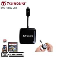 ราคา TRANSCEND OTG CARD READER RDP9 FOR SMARTPHONE / TABLET BLACK โอทีจี (4005307242)