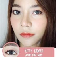 ราคา คอนแทคเลนส์ รุ่น Diva (mini) สีเทา/Gray สายตา(0.00)(10.00) (20644335772)