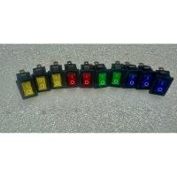 ราคา (แพค10ชิ้น) สวิทซ์แลมป์ ขนาดเล็ก KCD1-1 Rocker Switch มีไฟสีแดง 3ขา 10A250Vac คุณภาพดีเยี่ยม สวิทซ์กระดก ในไทยพร้อมส่ง (28625390577)