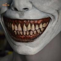 ราคา ทับทิมหลินยิ้มหมอผีฮาโลวีนผีหน้ากากเทศกาลบาร์สวมหน้ากากบ้านผีสิงหน้ากากสยองขวัญบทบาทเล่นยิ้มขาวตากากสีขาวดี (49110894297)