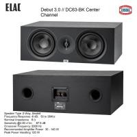 ราคา ELAC Debut 3.0 - DC63-Bk Center Channel (26765952869)