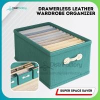 ราคา Super Space Saver Foldable Wardrobe Storage Box For Clothes Organizer Cabinet Organizer Double Sided Two Side (44227626437)