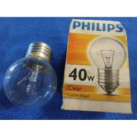 ราคา หลอดไฟฟิลิปส์ หลอดใส้ขนาด40วัตต์ ขั้วเกลียว e27 philips clear lustre shape 40 watts (22857194644)