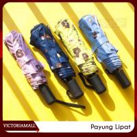 ราคา 3ง ลายหมีร่มพับอัตโนมัติป้องกันรังสียูวีกันน้ําแบบพกพาร่มมินิน่ารักพรีเมี่ยมสําหรับเด็กและผู้ใหญ่ (49213573931)