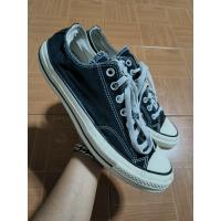 ราคา Converse All Star สีดำ ไซร้ 42.5/27.5 มือสองของแท้ (48904813983)