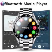 ราคา Full Circle Touch Screen Luxury Mens Smart Watch Waterproof Sport Fitness Watch Bluetooth Phone Smart Watch For Men 智能手表 (40129741152)
