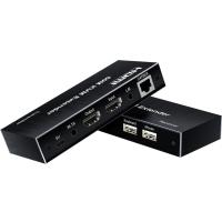 ราคา 1080p 4K 60Hz HDMI KVM Extender Over Rj45 Cat6 สายเคเบิลเครือข่าย 60m 120m เครื่องส่งสัญญาณและตัวรับสัญญาณวิดีโอ (47314206978)