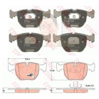 ราคา GDB1261 ผ้าเบรค-หน้า(TRW) (เนื้อผ้า COTEC) BMW series 7 - 740i (E38) /BMW X5 3.0, 4.4 '03 up /BMW series 5 - 530i, 54... (15220565651)