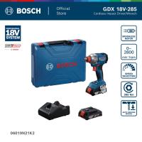 ราคา BOSCH GDX 18V-285 Professional บล็อกลม/ไขควงกระแทกไร้สาย 18V 2in1 285Nm (ชุดอุปกรณ์) (รหัส 06019N21K2) (43475151088)