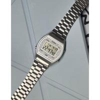 ราคา CASIO VINTAGE Series-Square 50m กลไกควอตซ์กันน้ํา สายสแตนเลส หน้าปัดสีเงิน (48812901812)