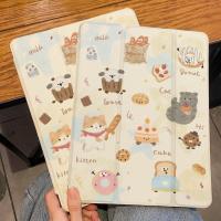 ราคา เคสซิลิโคน TPU ลายการ์ตูนสุนัขขนมปัง กันตก สําหรับ iPad Air4 Air5 iPad Pro11 Air1 Air2 gen5 gen6 iPad Air 3 Pro 2017 10.5 Gen9 Gen8 Gen7 Gen 10 2022 10.9 (24503303231)