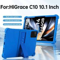 ราคา HiGrace สำหรับเคส C10 สำหรับแท็บเล็ตขนาด 10.1 นิ้ว เคสซิลิโคนนุ่มที่เป็นมิตรสำหรับเด็ก พร้อมขาตั้งปร (40708169258)