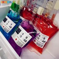 ราคา ถุงเลือดเปล่า PVC แบบใส สําหรับใส่เครื่องดื่ม น้ําผลไม้ แวมไพร์ พร็อพสยองขวัญ ปาร์ตี้ (23275291115)