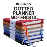 ราคา A5 Dotted Bullet Journal / สมุดโน้ตลายจุด / แพลนเนอร์ (100-GSM) (54855315513)