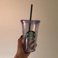 ราคา แก้วน้ำ starbucks size 16 oz พร้อมถุงผ้า (1931661504)