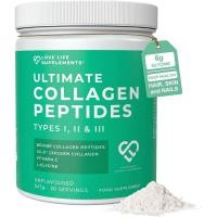 ราคา Ultimate Collagen Peptides Powder by LLS Grass Fed Bovine & UC II Chicken Collagen Hydrolyzed Protein for Women & Men Joints Skin & Hair 547g 30 เสิร์ฟ UK Made (51014433089)