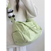 ราคา กระเป๋าสะพายข้างสำหรับกีฬา, กระเป๋าเดินทางขนาดใหญ่สไตล์มินิมอลแบบญี่ปุ่นสำหรับทริปสั้นๆ, กระเป๋าผ้าแคนวาสสำหรับนักเรียนใช้ในชั้นเรียน (45665820154)