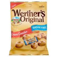 ราคา เวอร์เธอร์ลูกอมออริจินัลปราศจากน้ำตาล 70กรัม Werthers Original Toffee Sugar Free 70g. [หมายเลขบาร์โค้ด 4014400907636] (29245476717)