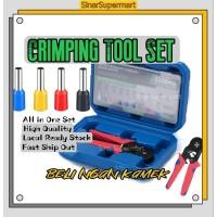 ราคา Sinarsupermart 1200 ชิ้น 800 ชิ้นไฟฟ้าลวด Terminal Crimp Connector ฉนวนลวด End Ferrule คลิป Crimping Tool (50565059100)