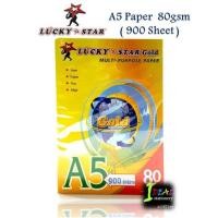 ราคา A5 Paper 80gsm (900 แผ่น) แพ็คละ (23469018757)