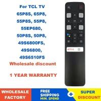 ราคา ใหม่สําหรับ TCL LCD TV รีโมทคอนโทรล RC802V FMR1 50/65EP640 65p815 55P715 50P615 55C815 65P8S 55P8S 55EP680 50P8S 49S6800F (55814711458)