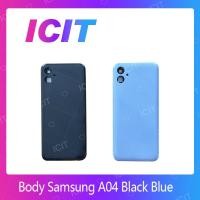 ราคา Samsung A04 อะไหล่บอดี้ เคสกลางพร้อมฝาหลัง Body For Samsung A04 อะไหล่มือถือ ICIT 2020 (14596043274)