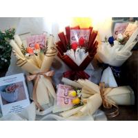 ราคา ช่อดอกทิวลิป2ดอก+ซองใส่ธนบัตร2ซอง(ดอกปลอม) (24830706323)